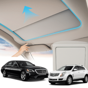 Retractable sunroof shade replacement on Mercedes and Cadillac